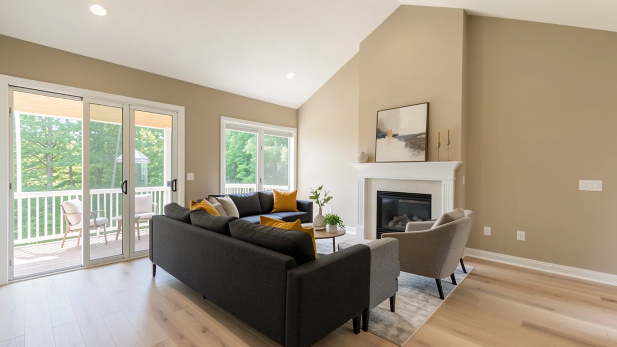 Professional painting contractors in Bishopville, MD preparing and painting home interior