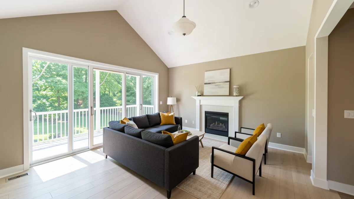 Professional painting contractors in California, MD preparing and painting home interior