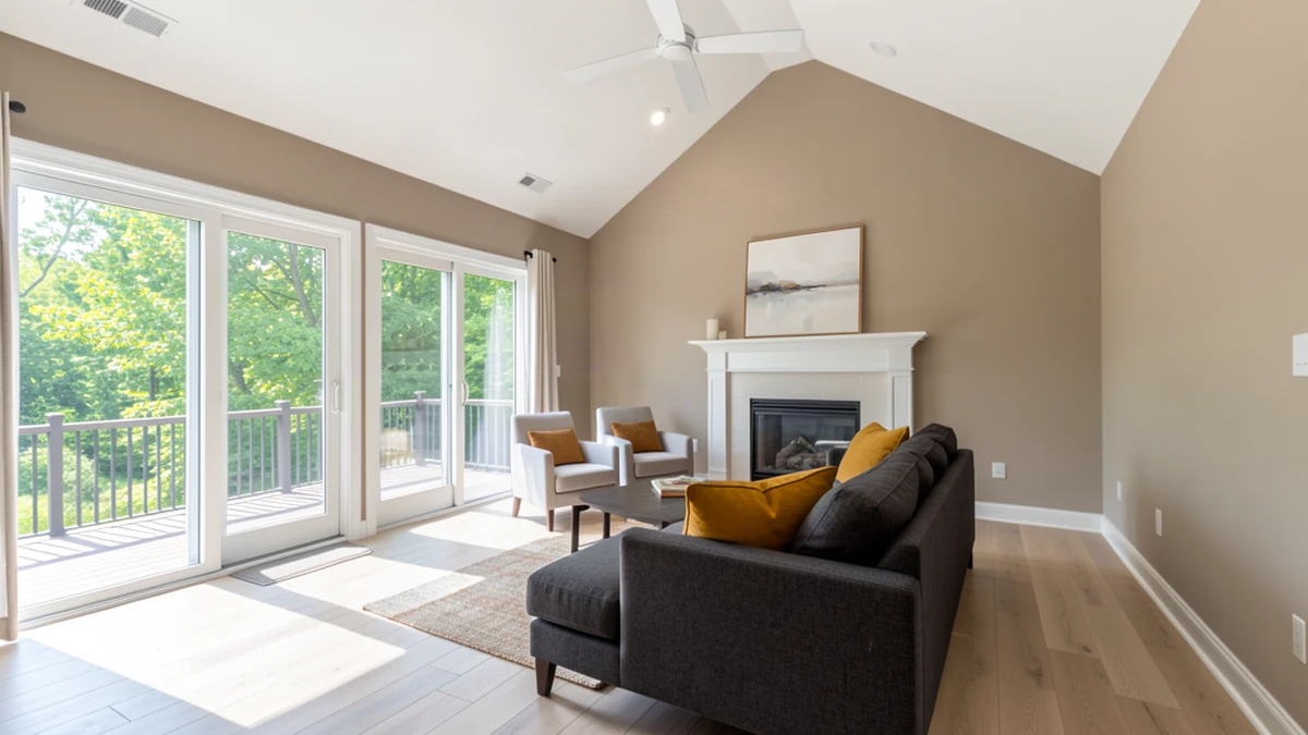 Professional painting contractors in Cecil County, MD preparing and painting home interior