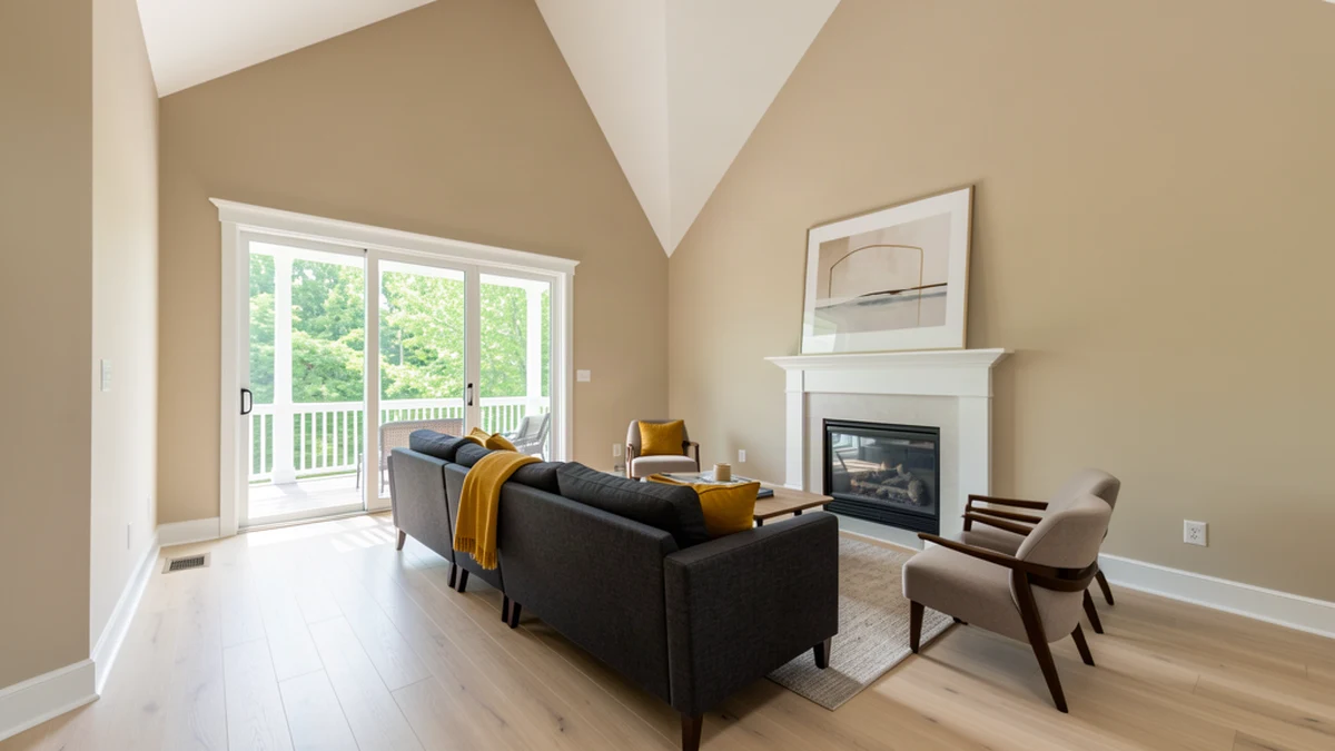 Professional painting contractors in Clinton, MD preparing and painting home interior