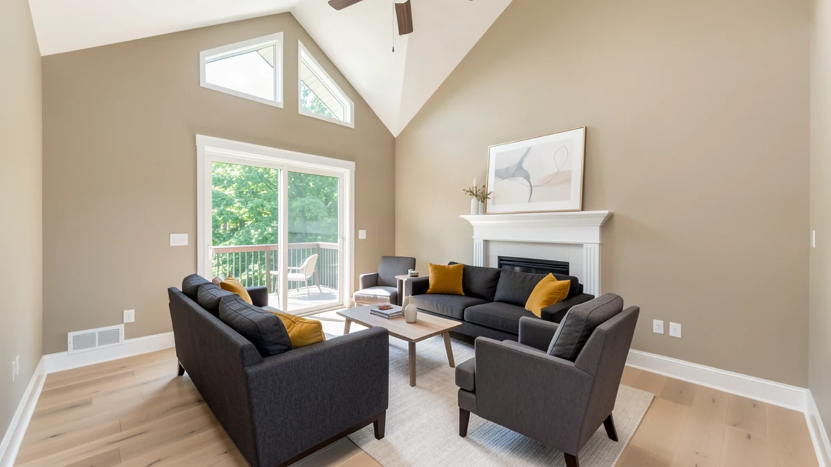 Professional painting contractors in Darnestown, MD preparing and painting home interior