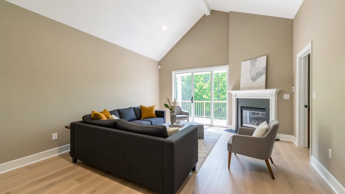 Professional painting contractors in Derwood, MD preparing and painting home interior