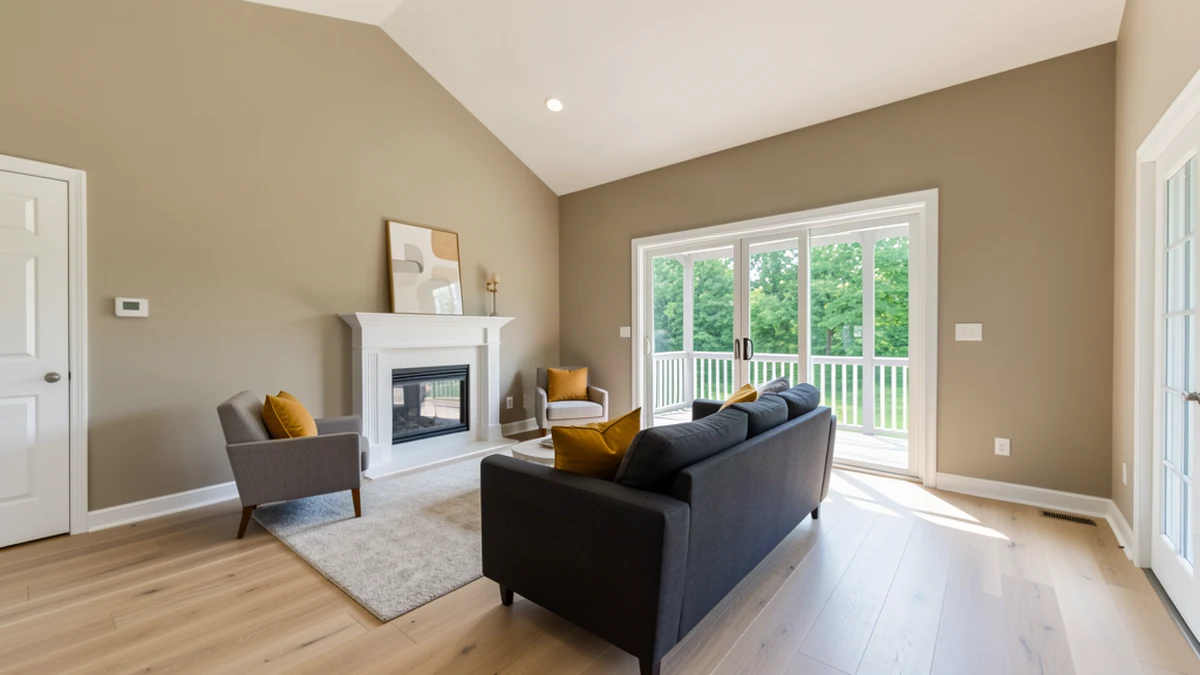 Professional painting contractors in District Heights, MD preparing and painting home interior
