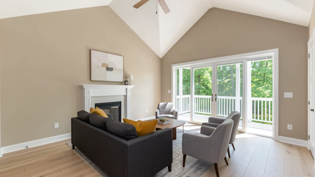 Professional painting contractors in Elkridge, MD preparing and painting home interior