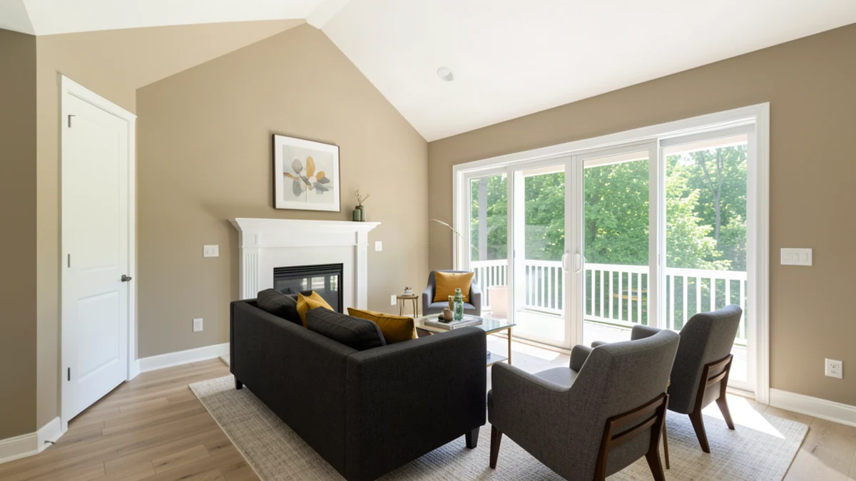 Professional painting contractors in Elkton, MD preparing and painting home interior