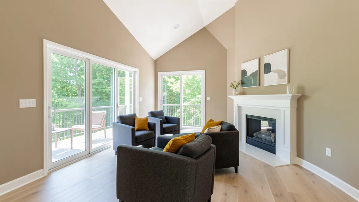 Professional painting contractors in Essex, MD preparing and painting home interior