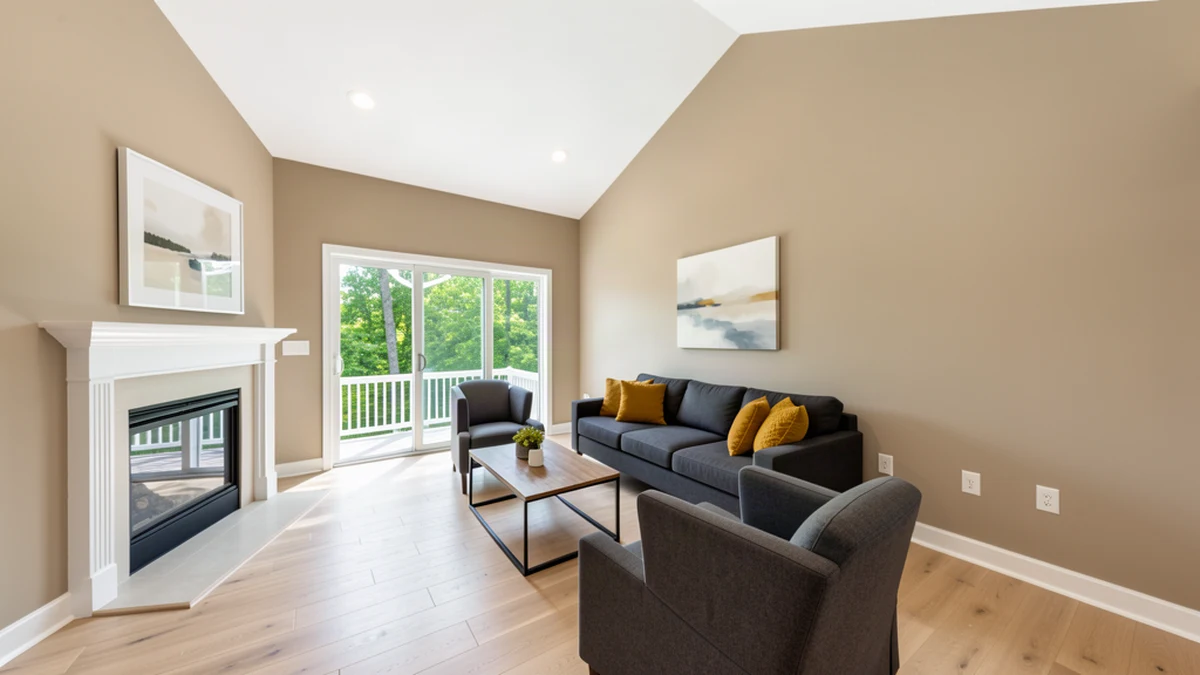 Professional painting contractors in Fallston, MD preparing and painting home interior