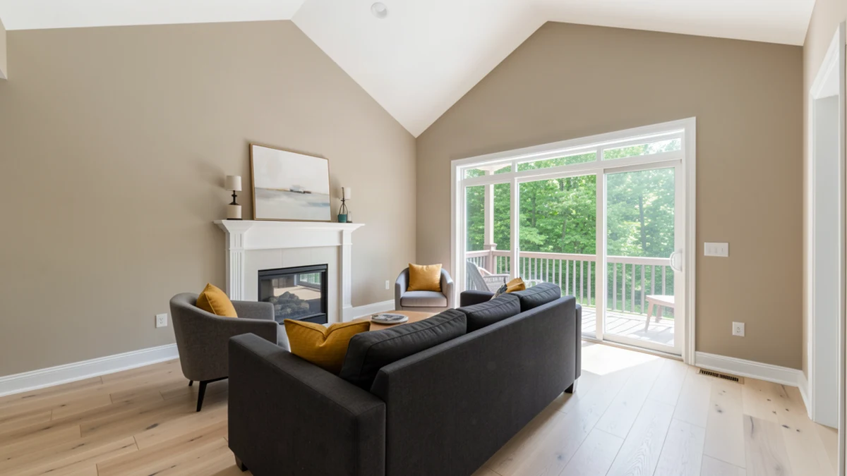 Professional painting contractors in Federalsburg, MD preparing and painting home interior