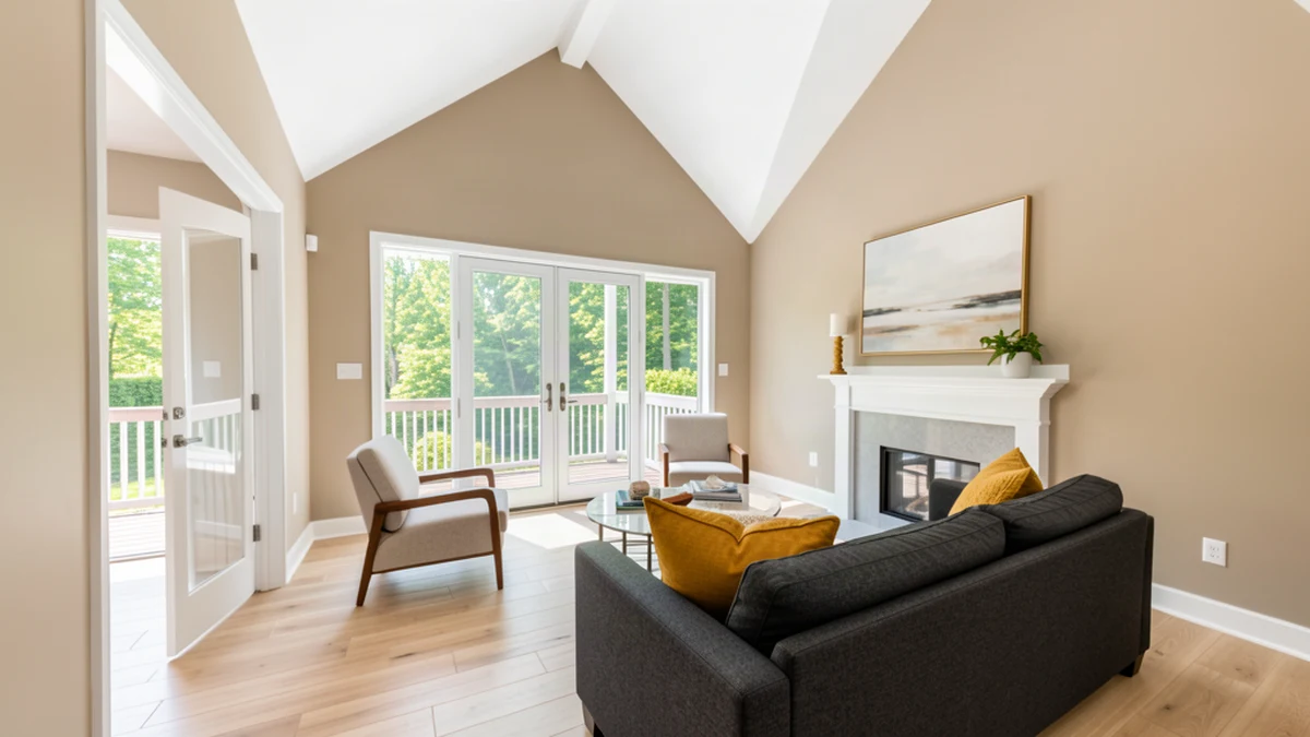 Professional painting contractors in Finksburg, MD preparing and painting home interior