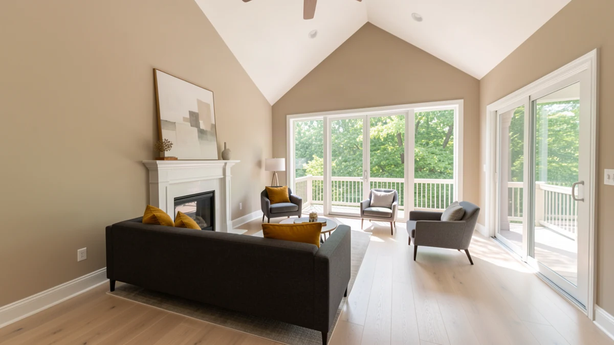 Professional painting contractors in Glenarden, MD preparing and painting home interior