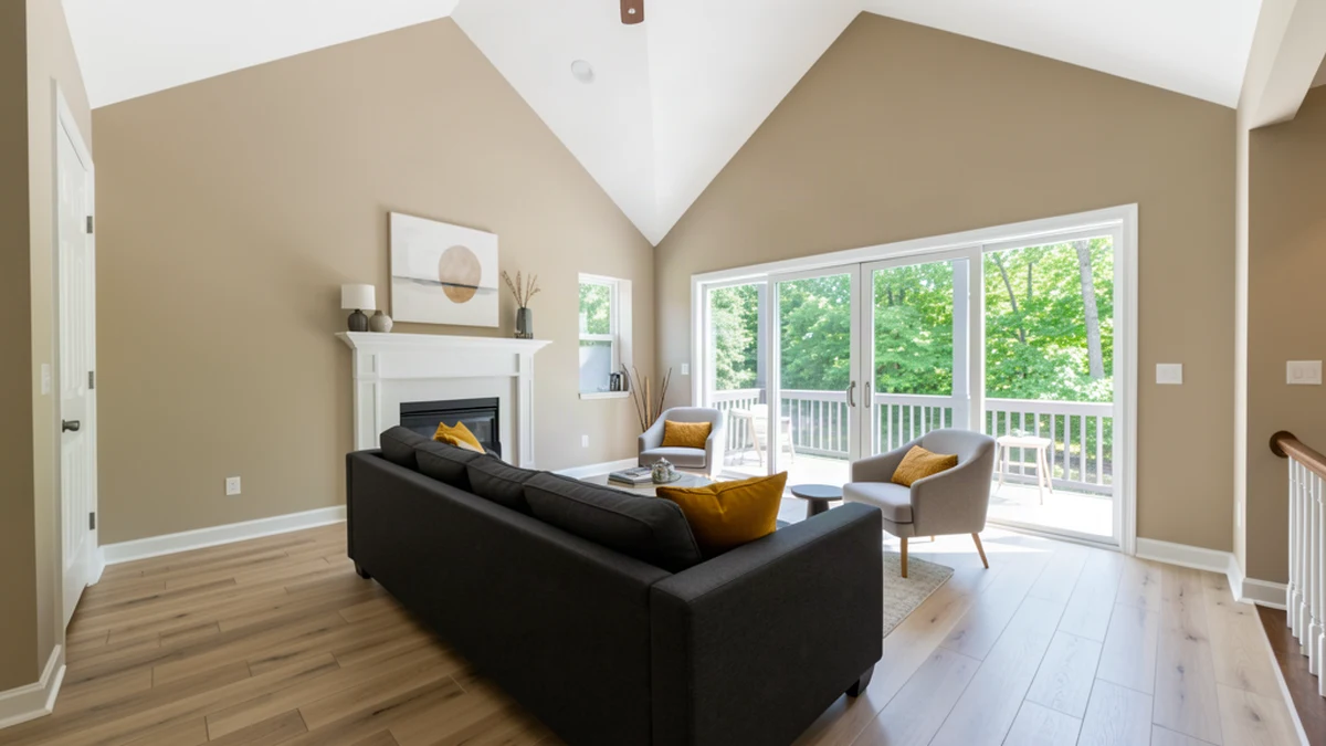 Professional painting contractors in Grasonville, MD preparing and painting home interior
