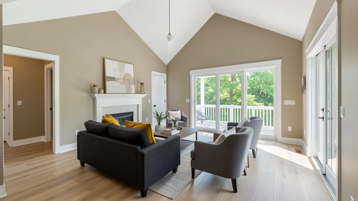Professional painting contractors in Havre De Grace, MD preparing and painting home interior