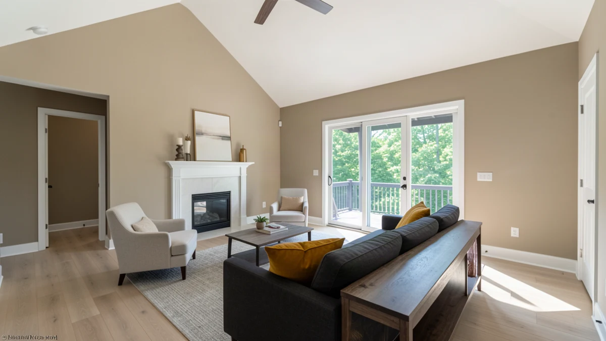 Professional painting contractors in Hughesville, MD preparing and painting home interior