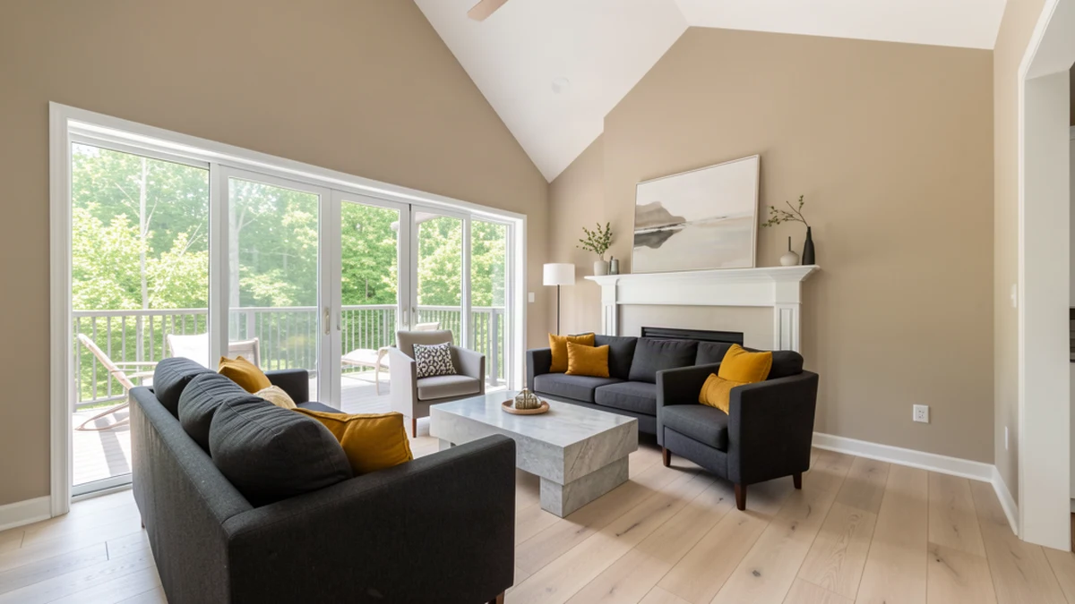 Professional painting contractors in Jarrettsville, MD preparing and painting home interior