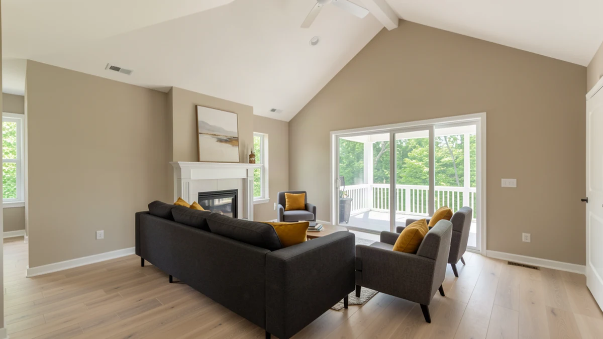 Professional painting contractors in Kensington, MD preparing and painting home interior