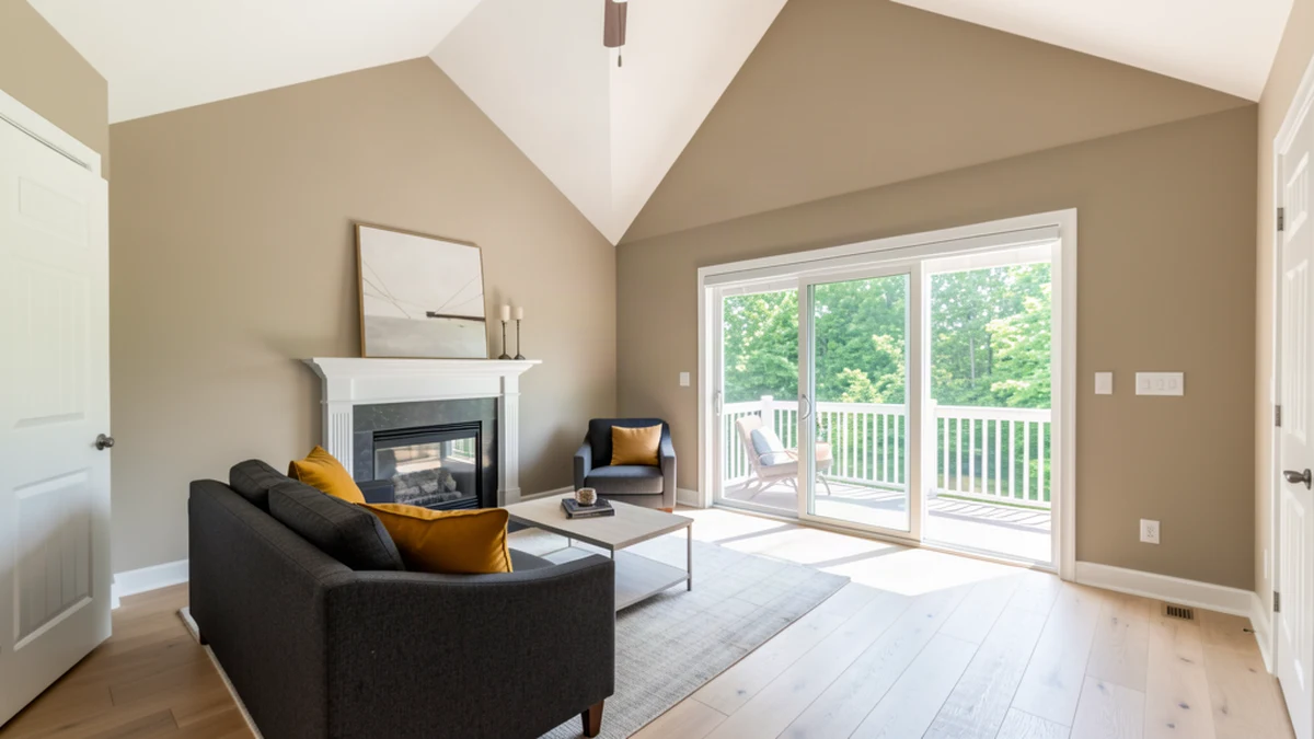 Professional painting contractors in Landover, MD preparing and painting home interior