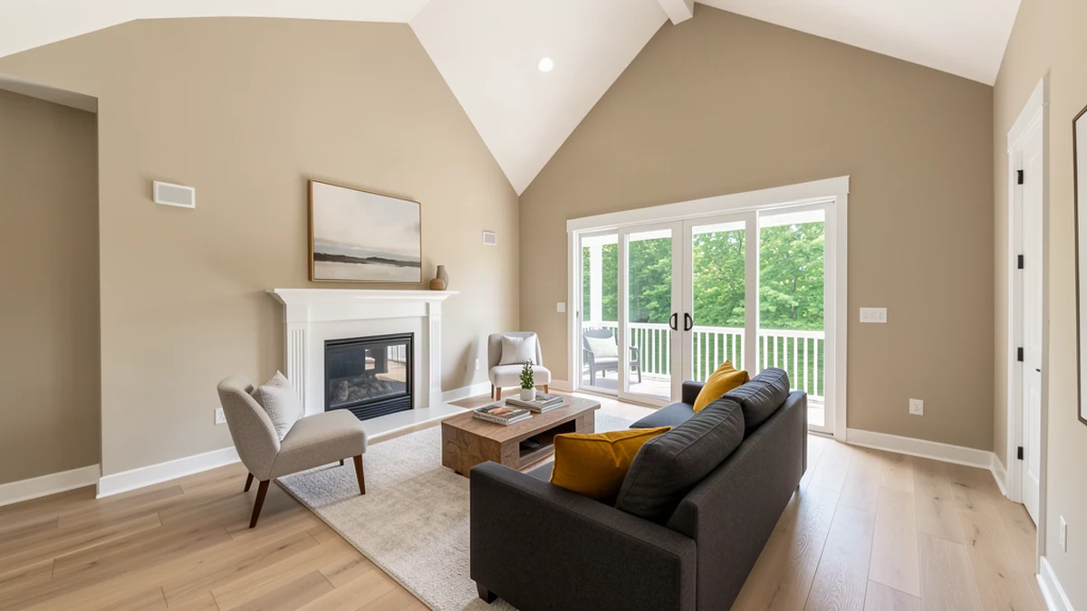 Professional painting contractors in Mechanicsville, MD preparing and painting home interior