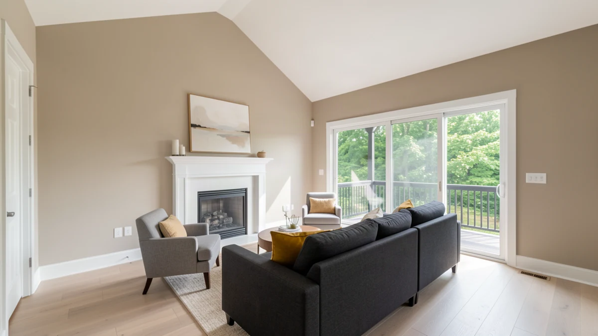 Professional painting contractors in Middle River, MD preparing and painting home interior