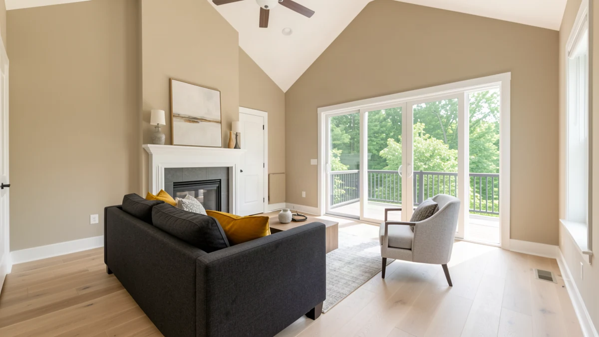 Professional painting contractors in Monkton, MD preparing and painting home interior