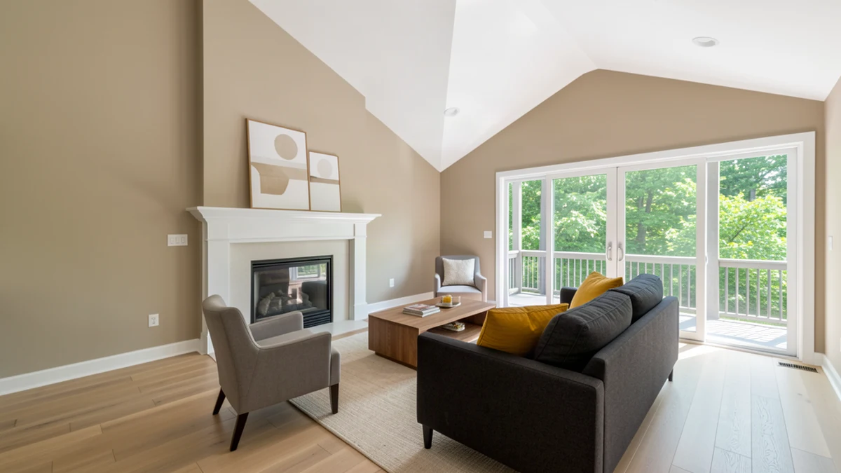 Professional painting contractors in Mt Airy, MD preparing and painting home interior