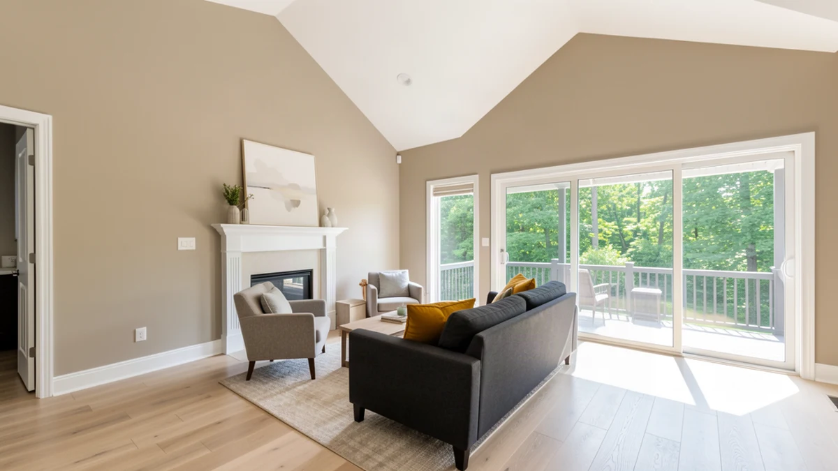 Professional painting contractors in Owings Mills, MD preparing and painting home interior