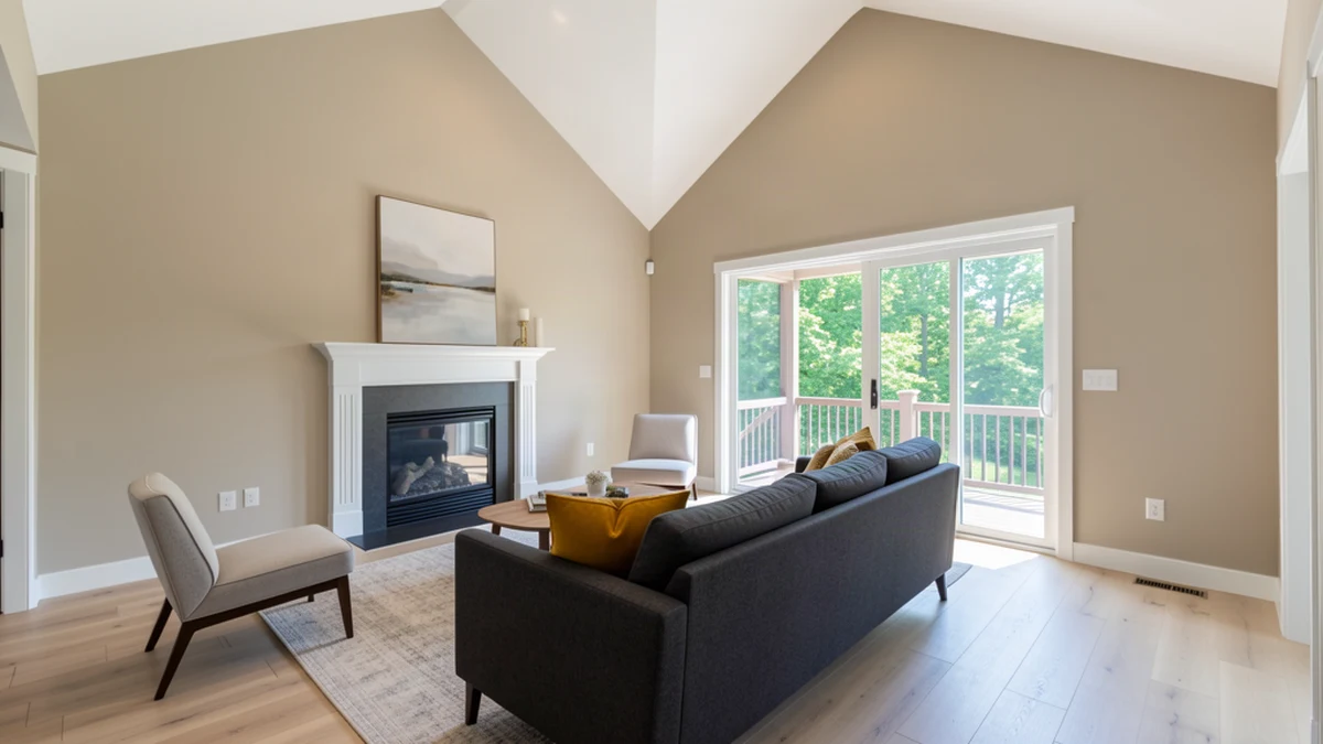 Professional painting contractors in Queenstown, MD preparing and painting home interior