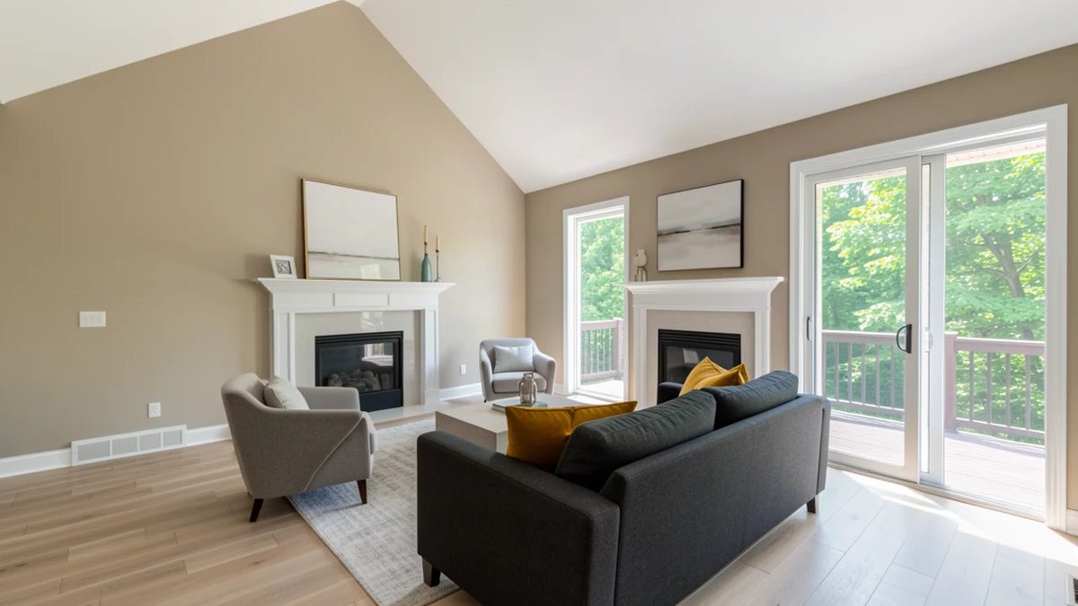Professional painting contractors in Street, MD preparing and painting home interior