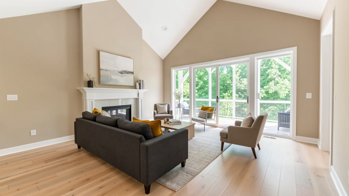 Professional painting contractors in Takoma Park, MD preparing and painting home interior