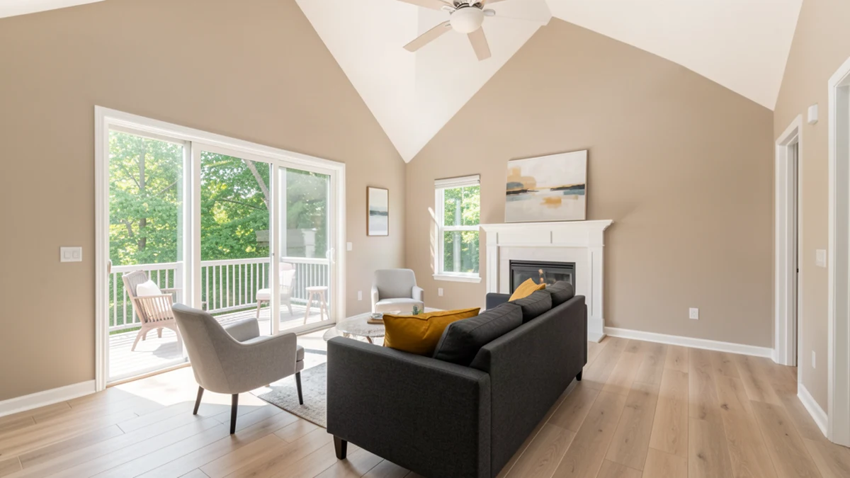 Professional painting contractors in Taneytown, MD preparing and painting home interior