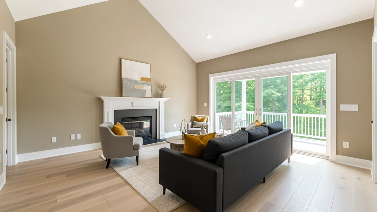 Professional painting contractors in Waldorf, MD preparing and painting home interior