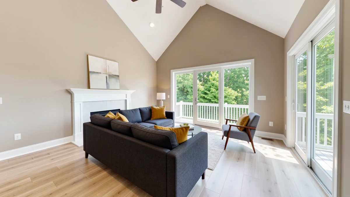 Professional painting contractors in Wicomico County, MD preparing and painting home interior